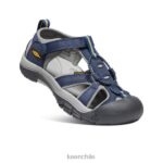 calzado KEEN venecia h2 azul marino/gris niños grandes J4XN6965 - Image 3