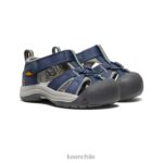 calzado KEEN venecia h2 azul marino/gris niños pequeños J4XN6973 - Image 2