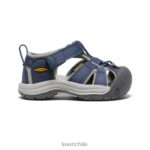 calzado KEEN venecia h2 azul marino/gris niños pequeños J4XN6973