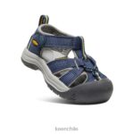 calzado KEEN venecia h2 azul marino/gris niños pequeños J4XN6973 - Image 3