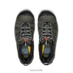 calzado KEEN viajero gris acero/ibis escarlata hombres J4XN664 - Image 4