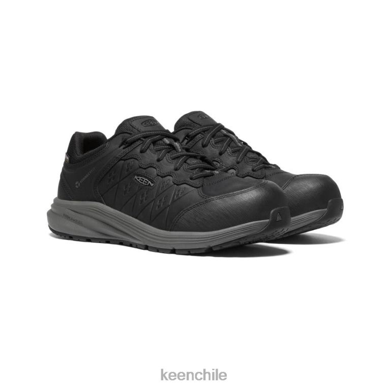 calzado KEEN Vista Energy+ impermeable (puntera de fibra de carbono) negro/pistola hombres J4XN6163 - Image 2