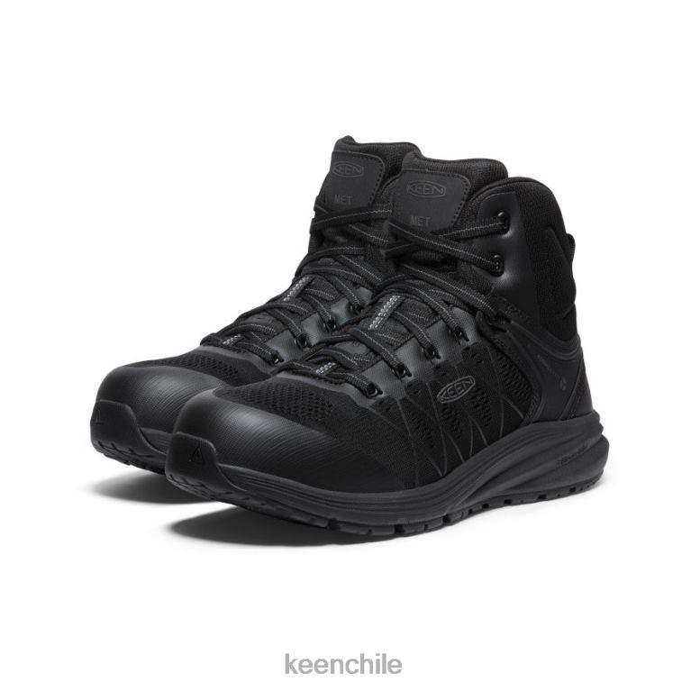 calzado KEEN vista energy mid int met (puntera de fibra de carbono) Cuervo negro hombres J4XN638 - Image 2