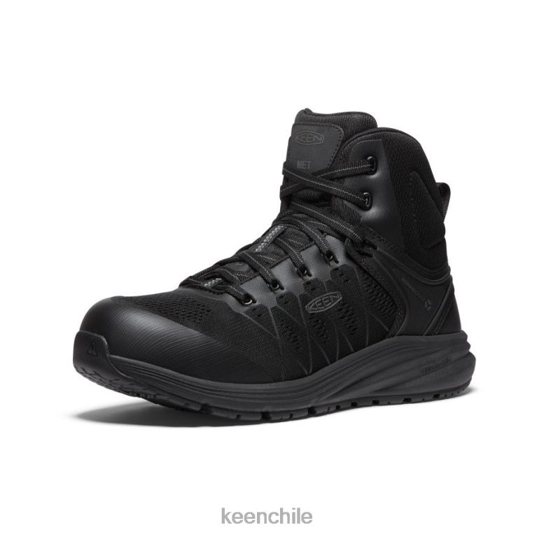 calzado KEEN vista energy mid int met (puntera de fibra de carbono) Cuervo negro hombres J4XN638 - Image 3