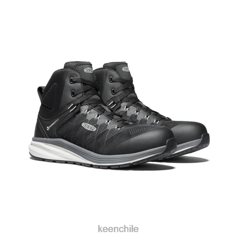 calzado KEEN Vista Energy Mid (puntera de fibra de carbono) vapor/negro hombres J4XN6140 - Image 2