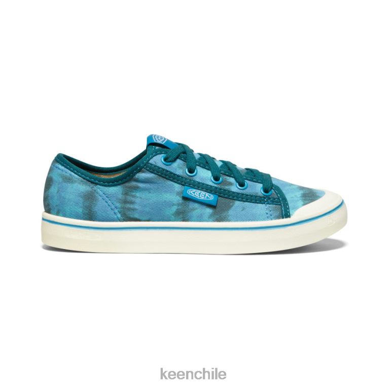 calzado KEEN zapatilla elsa v teñido anudado musgo marino/blanco estrella mujer J4XN6501 - Image 1