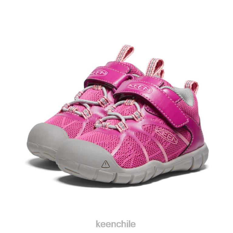 calzado KEEN zapatillas chandler 2 cnx festival fucsia/rosa ibis niños pequeños J4XN6884 - Image 2