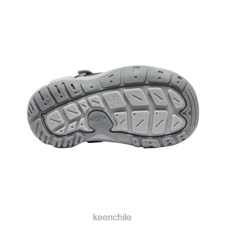 calzado KEEN zapatillas con nudo hueco gris acero/naranja seguridad niños grandes J4XN6908 - Image 4