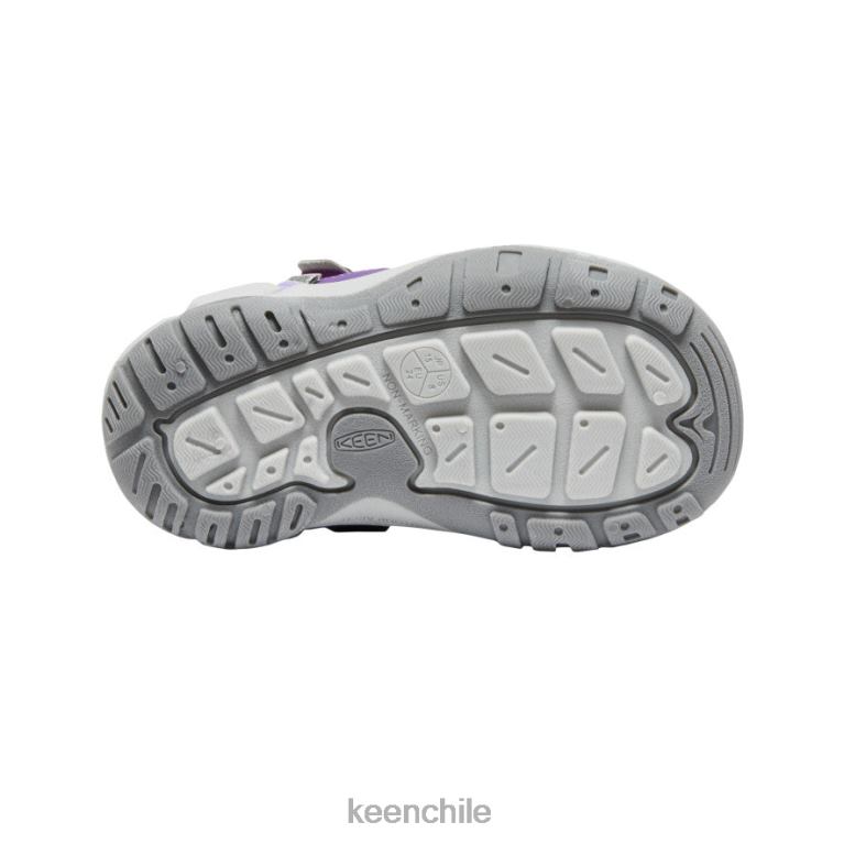 calzado KEEN zapatillas con nudo hueco tilandsia violeta/onagra pequeños niños J4XN6891 - Image 4