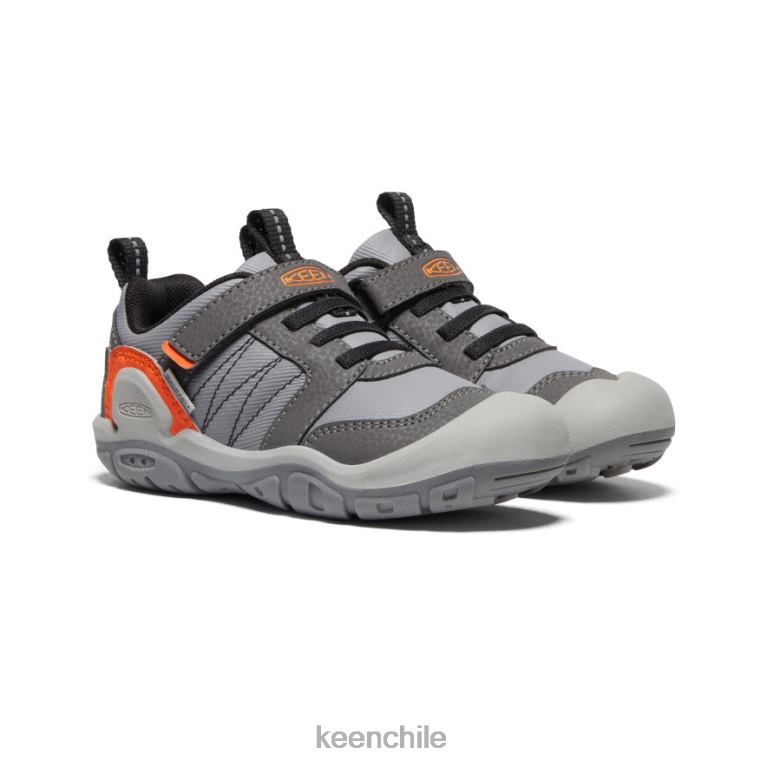 calzado KEEN zapatillas con pico y nudo imán/naranja de seguridad pequeños niños J4XN6972 - Image 2