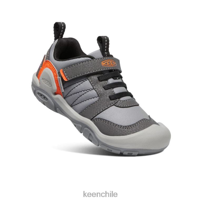 calzado KEEN zapatillas con pico y nudo imán/naranja de seguridad pequeños niños J4XN6972 - Image 3