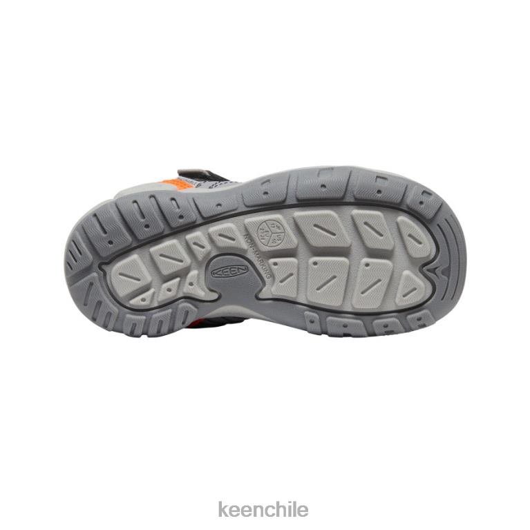calzado KEEN zapatillas con pico y nudo imán/naranja de seguridad pequeños niños J4XN6972 - Image 4