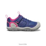 calzado KEEN zapatillas con pico y nudo profundidades azules/pavo real rosa pequeños niños J4XN6970
