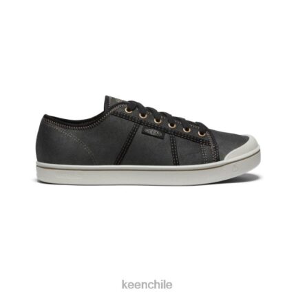 calzado KEEN zapatillas eldon de cuero cosecha abedul negro/plateado hombres J4XN6286