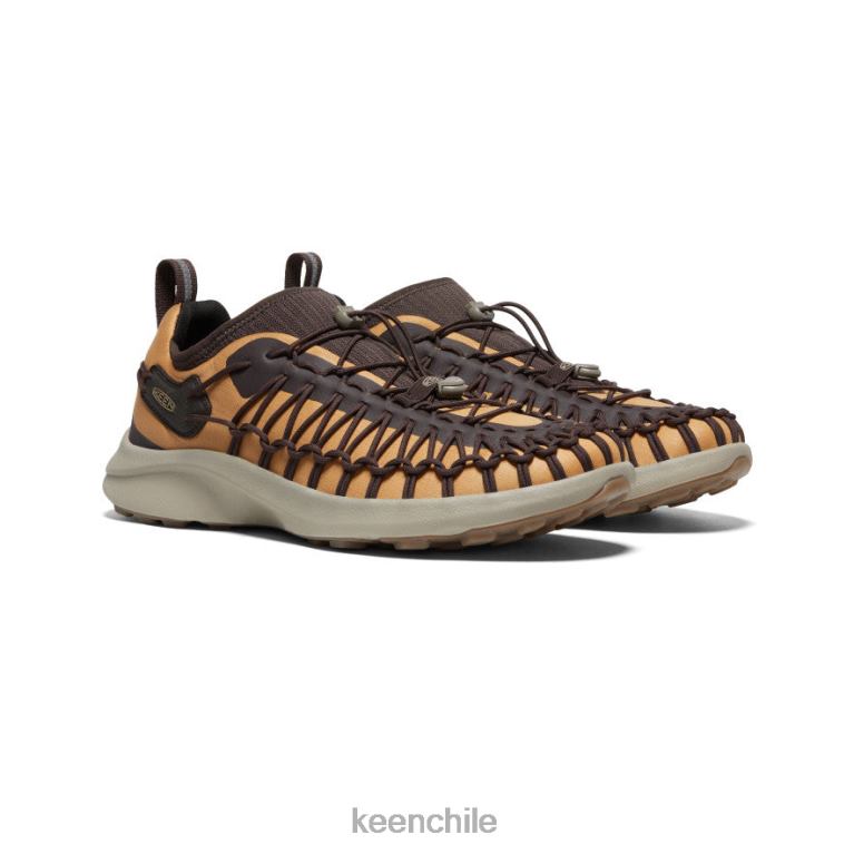 calzado KEEN zapatillas uneek snk manzana canela/grano de café hombres J4XN6387 - Image 2