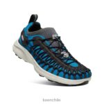 calzado KEEN zapatillas uneek snk mykonos azul/negro hombres J4XN6386 - Image 3