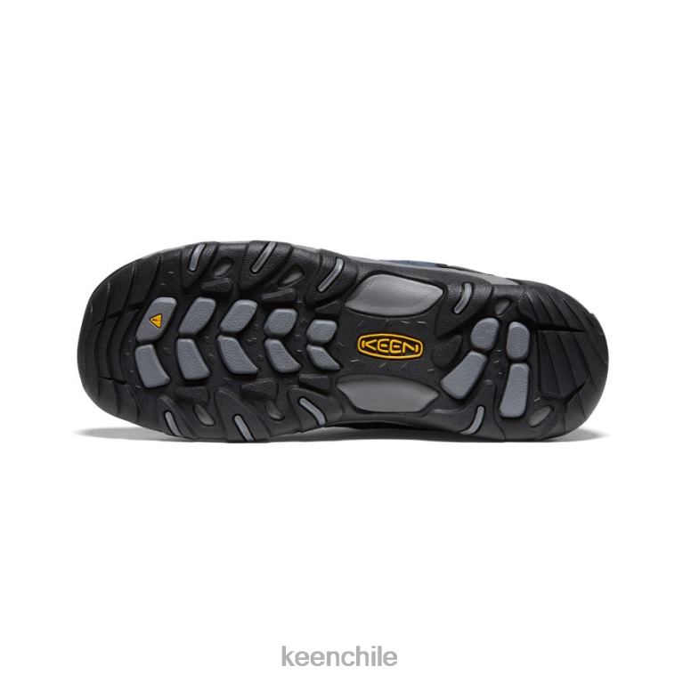 calzado KEEN zapato de horno noches azules/gris acero hombres J4XN6309 - Image 4