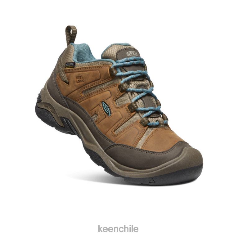 calzado KEEN zapato impermeable circadia ancho jarabe/atlántico norte mujer J4XN6456 - Image 3