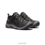 calzado KEEN zapato impermeable circadia negro/gris acero hombres J4XN6103 - Image 2