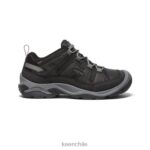 calzado KEEN zapato impermeable circadia negro/gris acero hombres J4XN6103