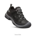 calzado KEEN zapato impermeable circadia negro/gris acero hombres J4XN6103 - Image 3