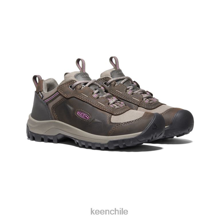 calzado KEEN zapato impermeable cuenca ridge cantimplora/madera violeta mujer J4XN6690 - Image 3
