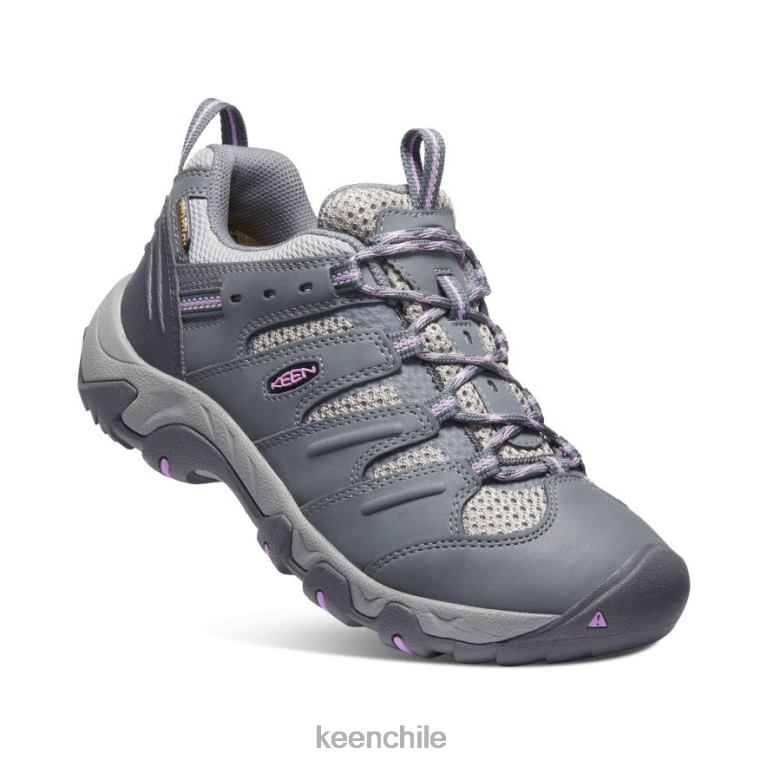 calzado KEEN zapato impermeable koven gris acero/violeta africana mujer J4XN6665 - Image 3