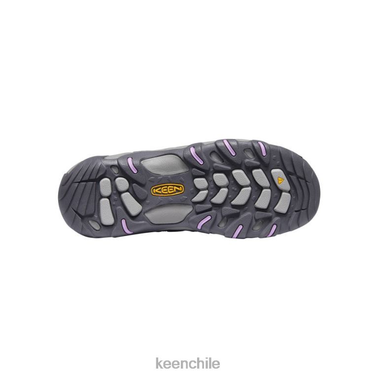 calzado KEEN zapato impermeable koven gris acero/violeta africana mujer J4XN6665 - Image 4
