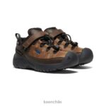 calzado KEEN zapato impermeable targhee grano de café/bisonte pequeños niños J4XN6911 - Image 2