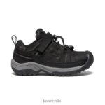 calzado KEEN zapato impermeable targhee negro/gris acero pequeños niños J4XN6912