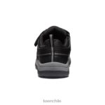 calzado KEEN zapato impermeable targhee negro/gris acero pequeños niños J4XN6912 - Image 5