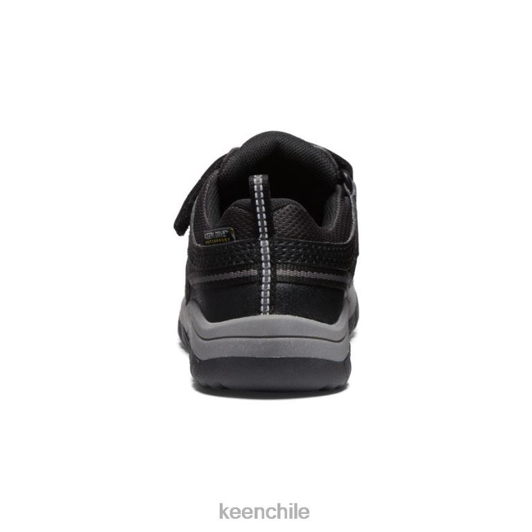 calzado KEEN zapato impermeable targhee negro/gris acero pequeños niños J4XN6912 - Image 5