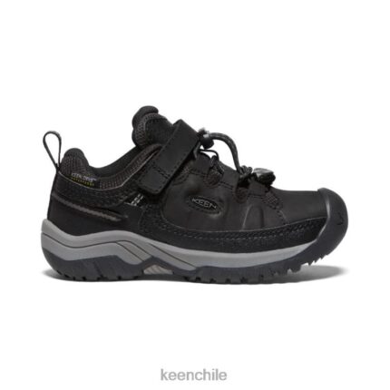 calzado KEEN zapato impermeable targhee negro/gris acero pequeños niños J4XN6912