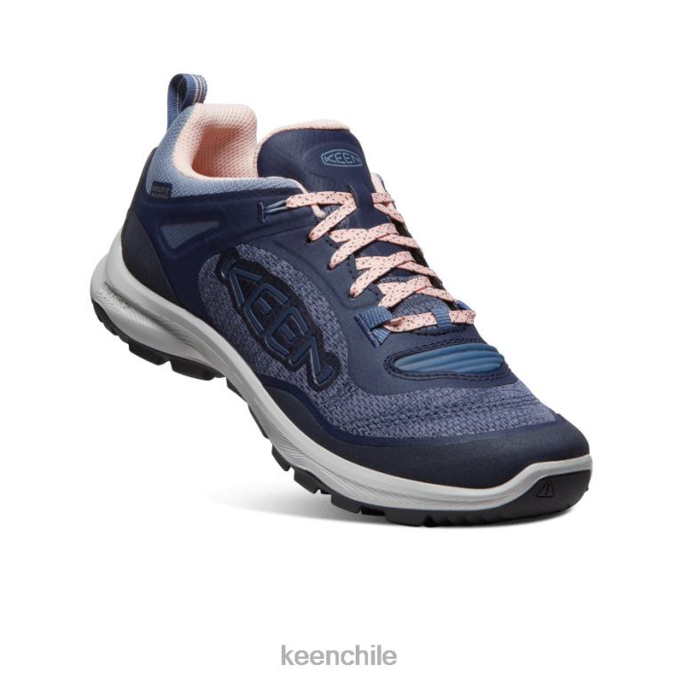 calzado KEEN zapato impermeable terradora flex índigo vintage/melocotón mujer J4XN6604 - Image 3