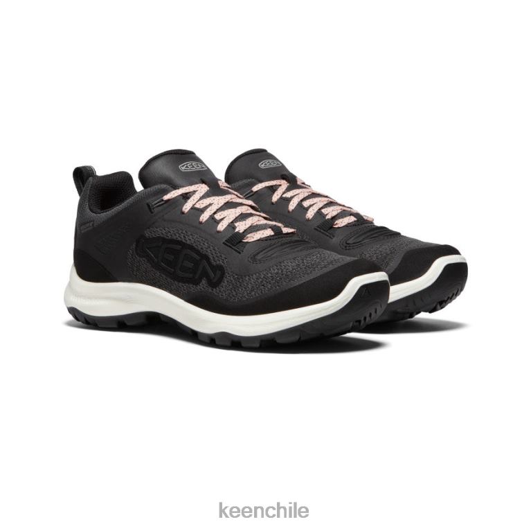 calzado KEEN zapato impermeable terradora flex negro/melocotón mujer J4XN6602 - Image 2
