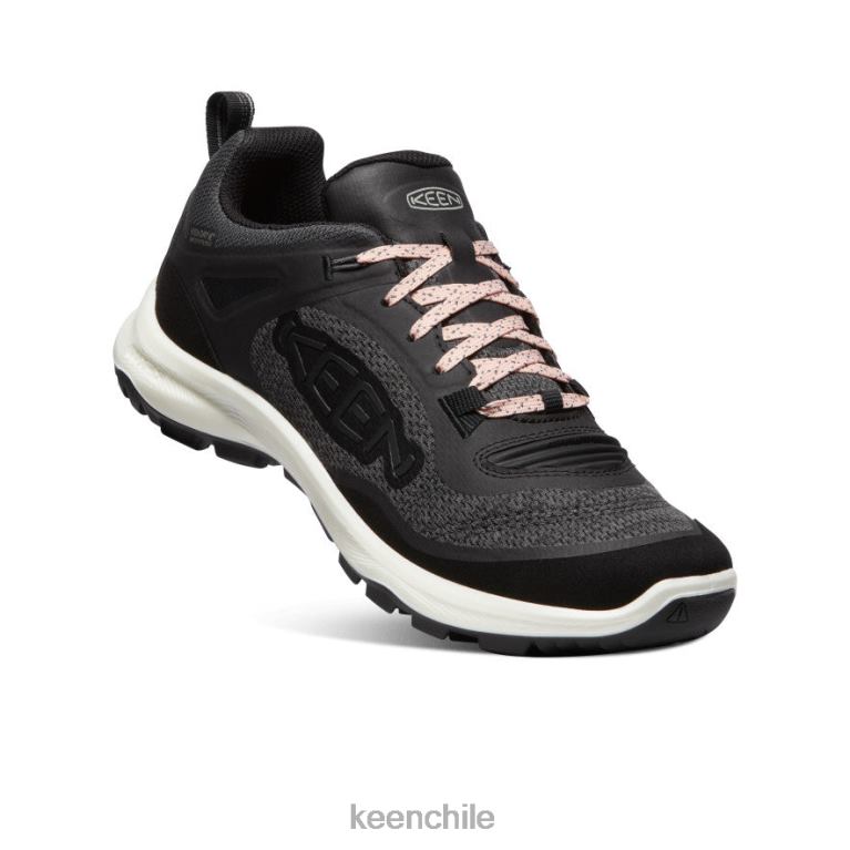 calzado KEEN zapato impermeable terradora flex negro/melocotón mujer J4XN6602 - Image 3
