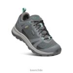 calzado KEEN zapato impermeable terradora ii gris acero/ola del océano mujer J4XN6592 - Image 3