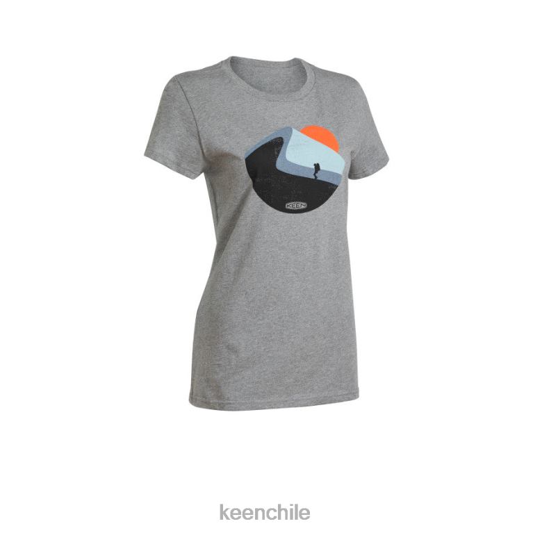ropa_keen_caminar_mas_camiseta_brezo_gris_medio_mujer_j4xn6632.jpg ropa KEEN caminar más camiseta brezo gris medio mujer J4XN6632 - Image 1