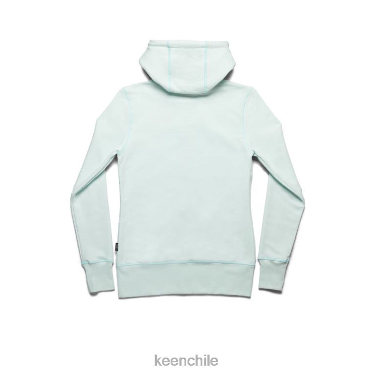 ropa KEEN caminata más sudadera con capucha azul pastel mujer J4XN6660 - Image 2
