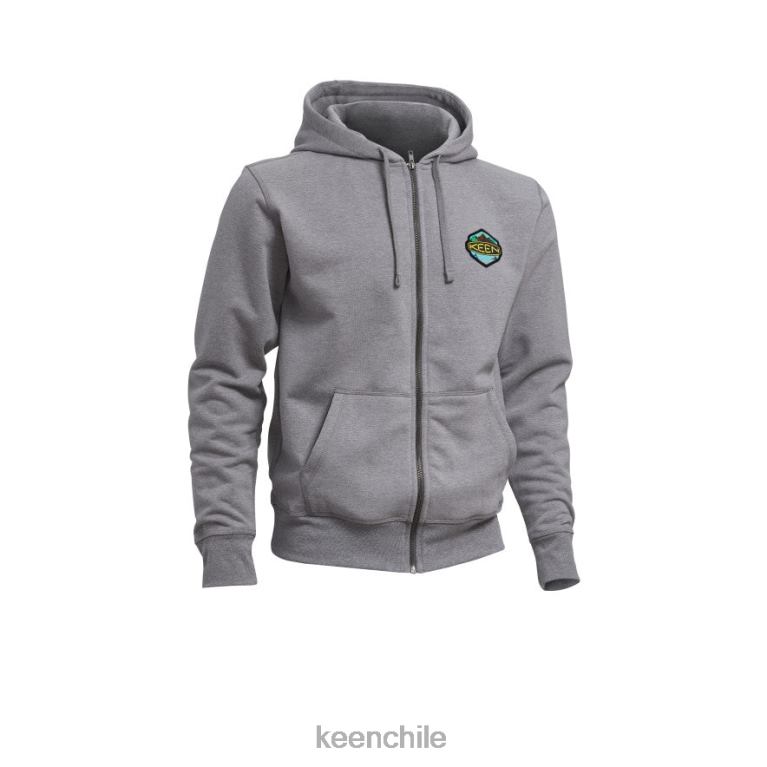 ropa_keen_sudadera_con_capucha_con_insignia_brezo_gris_medio_hombres_j4xn6351.jpg ropa KEEN sudadera con capucha con insignia brezo gris medio hombres J4XN6351 - Image 1