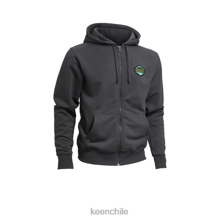 ropa_keen_sudadera_con_capucha_con_insignia_negro_hombres_j4xn6350.jpg ropa KEEN sudadera con capucha con insignia negro hombres J4XN6350 - Image 1