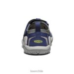 calzado KEEN arroyo nudo gris acero/azul profundo pequeños niños J4XN6772 - Image 4