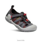 calzado KEEN arroyo nudo imán/alfombra roja niños grandes J4XN6781 - Image 3