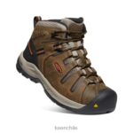 calzado KEEN Bota Flint II (punta blanda) marrón cascada/ocre quemado hombres J4XN6189 - Image 3