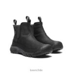 calzado KEEN bota impermeable anclaje iii Cuervo negro hombres J4XN6145 - Image 2