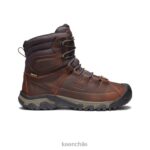 calzado KEEN bota impermeable de encaje alto targhee cacao/mantillo hombres J4XN6389