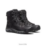 calzado KEEN bota impermeable de encaje alto targhee Cuervo negro hombres J4XN6390 - Image 2