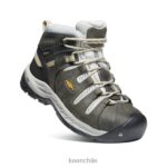 calzado KEEN Bota impermeable Flint II (puntera de acero) imán/vapor mujer J4XN6599 - Image 3