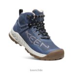 calzado KEEN bota impermeable nxis evo índigo vintage/gris puerto mujer J4XN6469 - Image 3