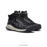 calzado KEEN bota impermeable nxis evo vidrio negro/azul mujer J4XN6467 - Image 2